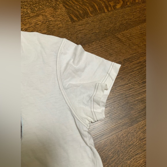 HUGO BOSS Graphic Cotton Soft T-Shirt White Men’s Size Large Made in Portugal - Picture 6 of 14